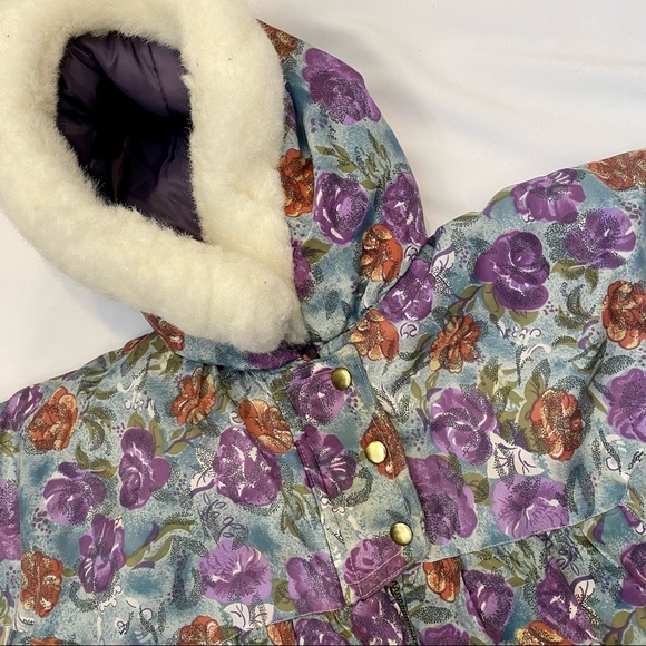 Vintage Floral Infant Pram Suit - Picture 3 of 6